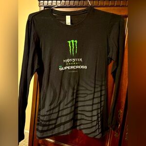 Monster Supercross Shirt Womens